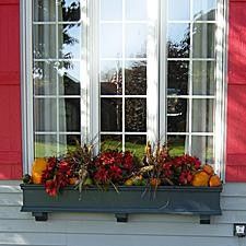 fall window boxes
