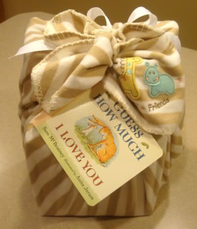 Gift Wrap and a Card for Baby That Won’t Get Thrown Away