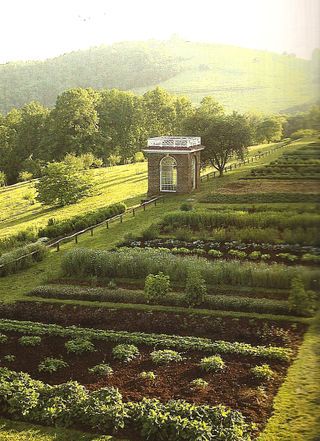 garden at monticello