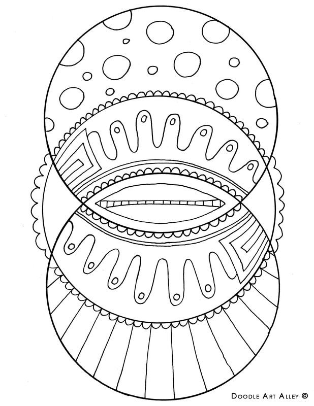 Geometric Coloring Pages, Adult Coloring Pages, Difficult Coloring Pages