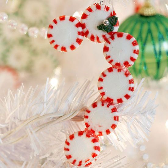 Candy Cane Ornament -   Easy Christmas Ornaments