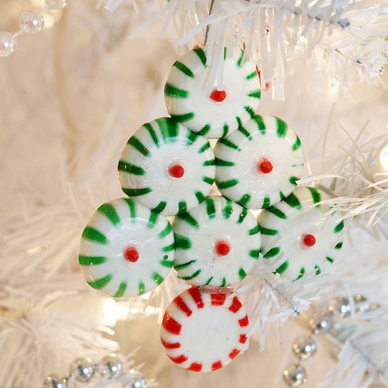 Candy Christmas Tree Ornament -   Easy Christmas Ornaments