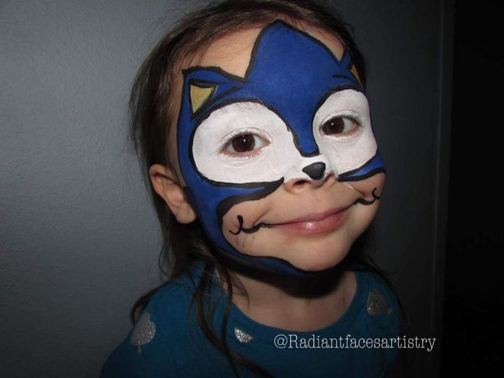 ... face paint monster face paint by radiant faces artistry face painting -   hedgehog face painting