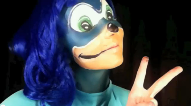 Sonic Face Paint Ever wanted to paint your face like sonic? - sonic ... -   hedgehog face painting