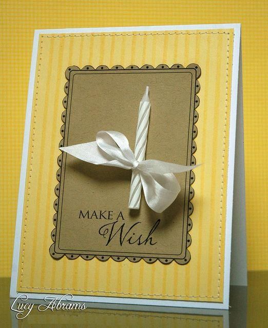 Collective Candle Designs Handmade Birthday Card Collection ... -   homemade candle birthday card.