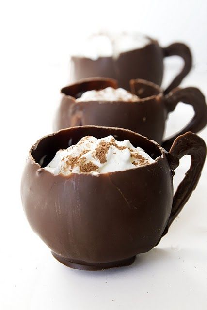 hot chocolate … in chocolate