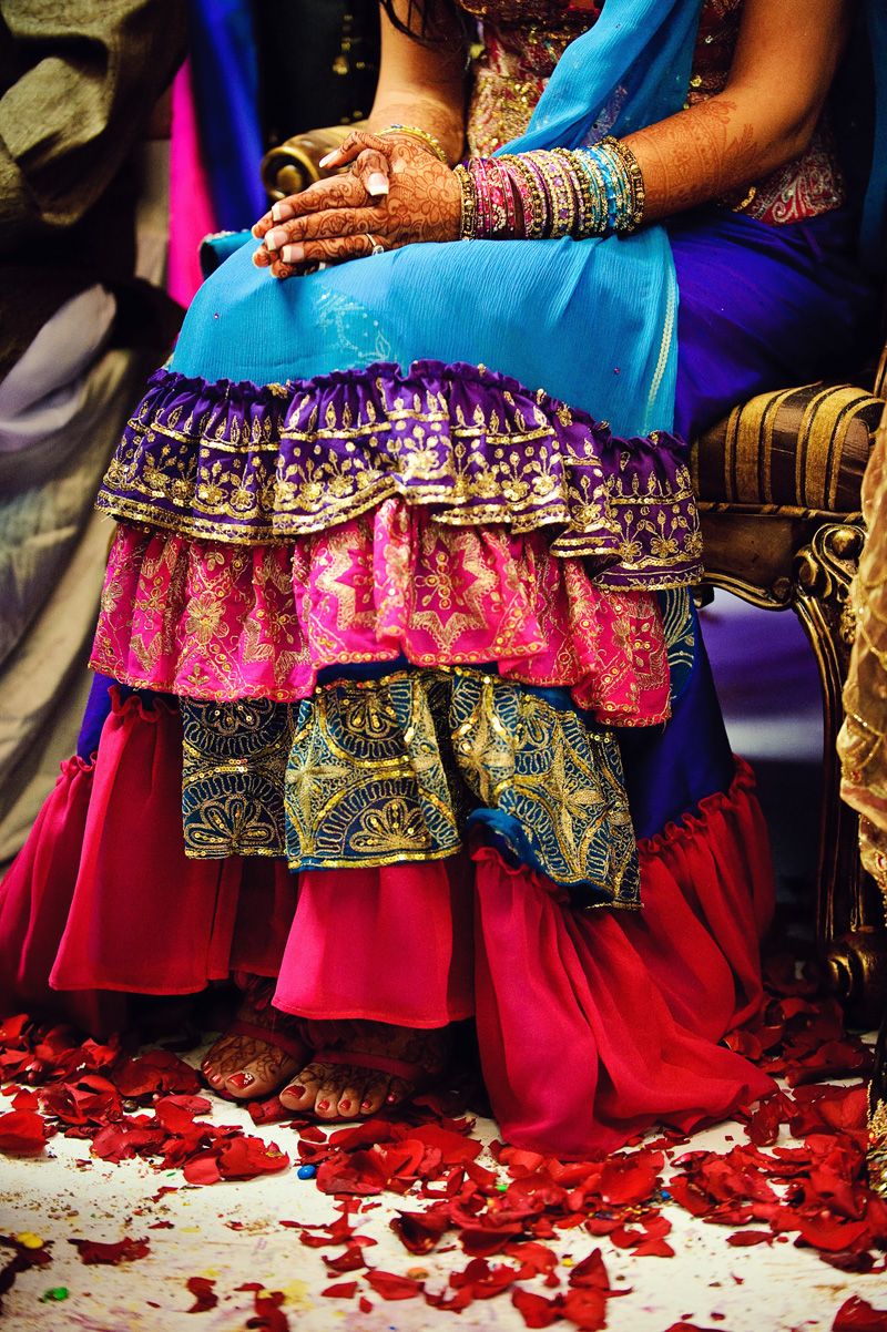 indian wedding — color!