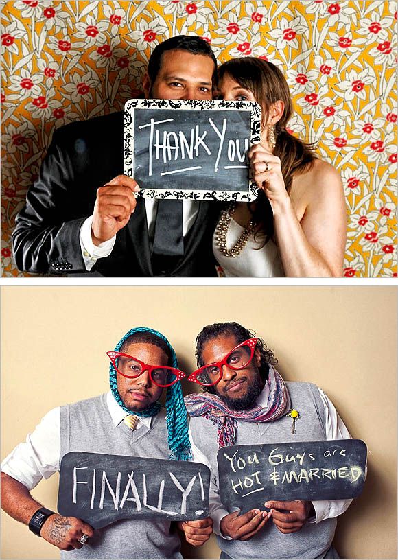instead of a guest book, people write a chalk message to you and take a photo.