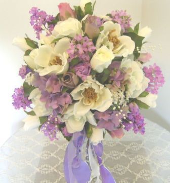 lilac wedding flowers