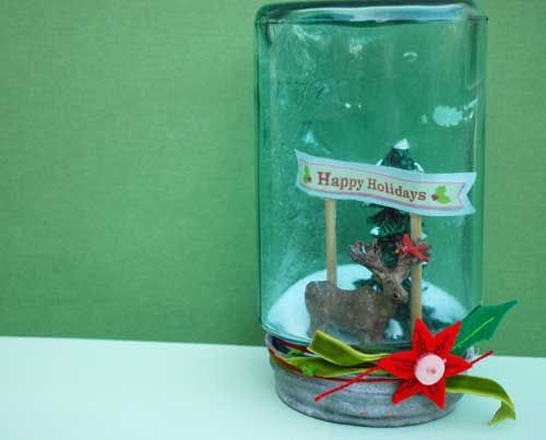 Holiday Handmade Gifts. -   19 DIY Mason Jar Snow Globe