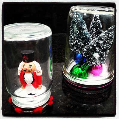 Another great idea! -   19 DIY Mason Jar Snow Globe
