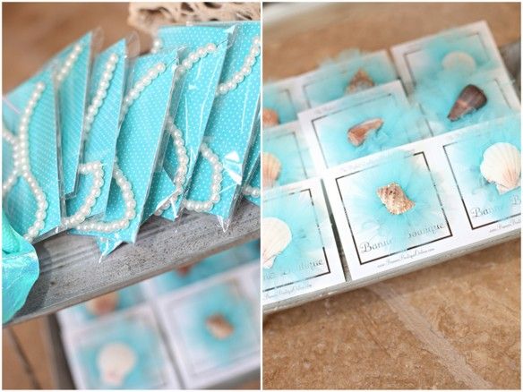 mermaid pearl necklaces & hairclips