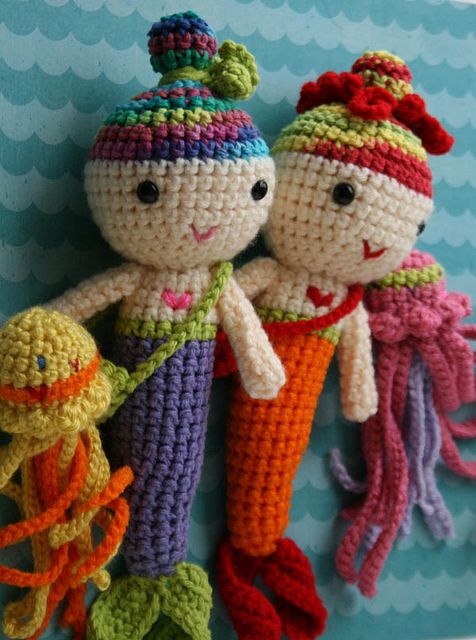 mermaids by my sweet dolls, via Flickr