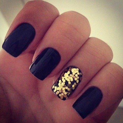 navy blue and gold!