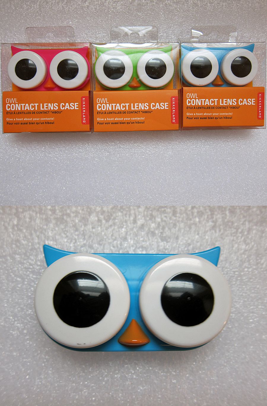 owl contact lens case