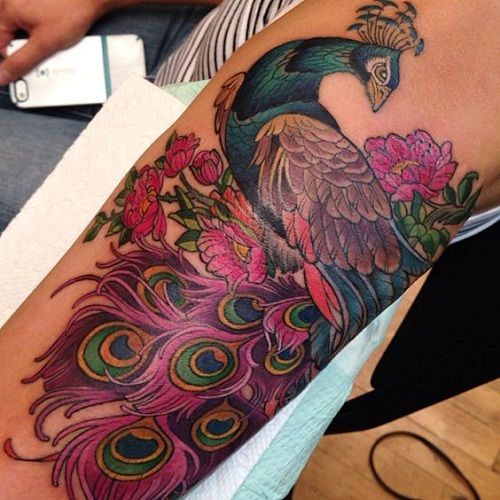 Peacock Tattoo -   Peacock tattoo Ideas