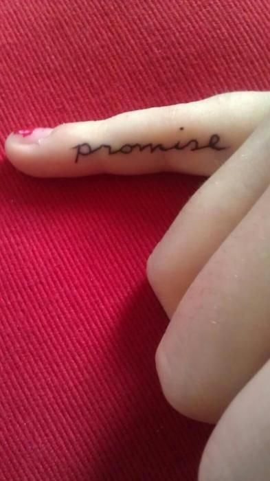 pinky promise tattoo