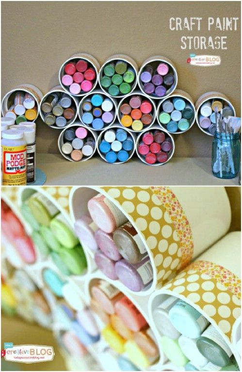 Craft Room Storage -   How use pvc pipe for home and garden
