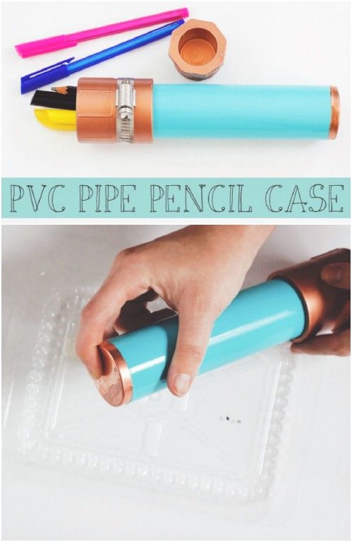 Pencil Case -   How use pvc pipe for home and garden