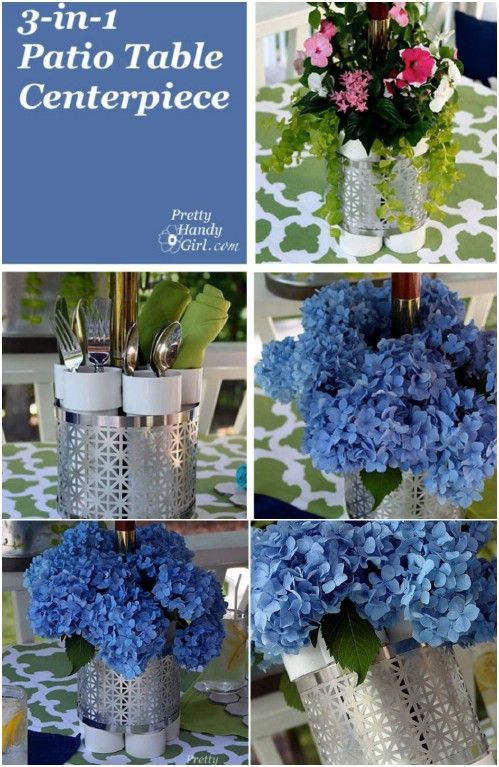 Table Centerpiece -   How use pvc pipe for home and garden