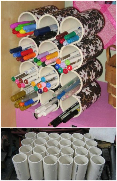 Pen Storage -   How use pvc pipe for home and garden