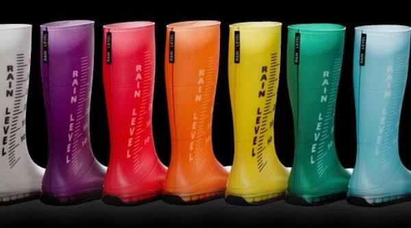 rain Level boots. rain.