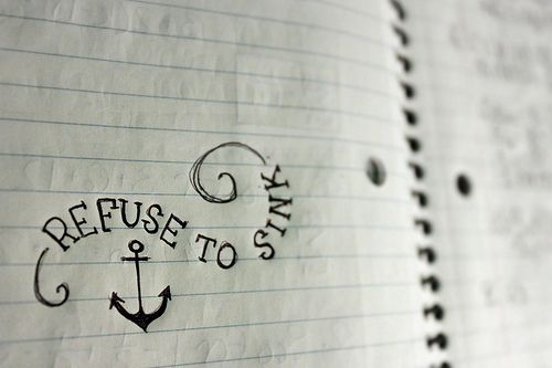 refuse to sink!
