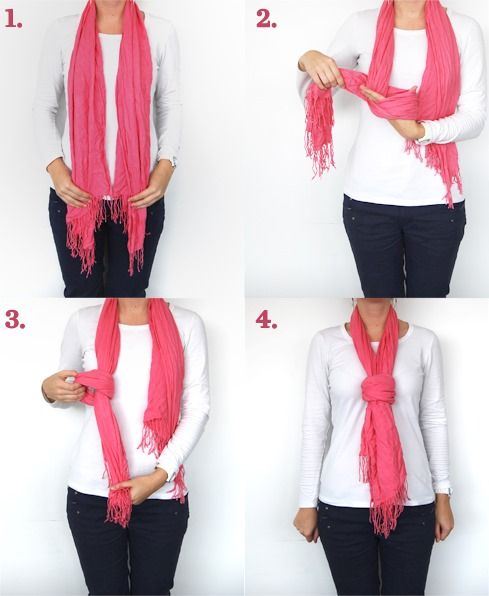 26 Techniques about How to Tie Scarf around your Neck – Women Elite -   Scarf Knot Ideas