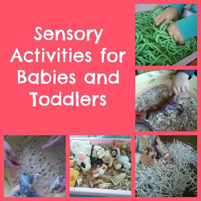 Sensory Activities for Babies and Toddlers