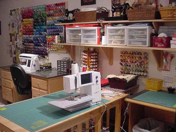 sewing room sewing