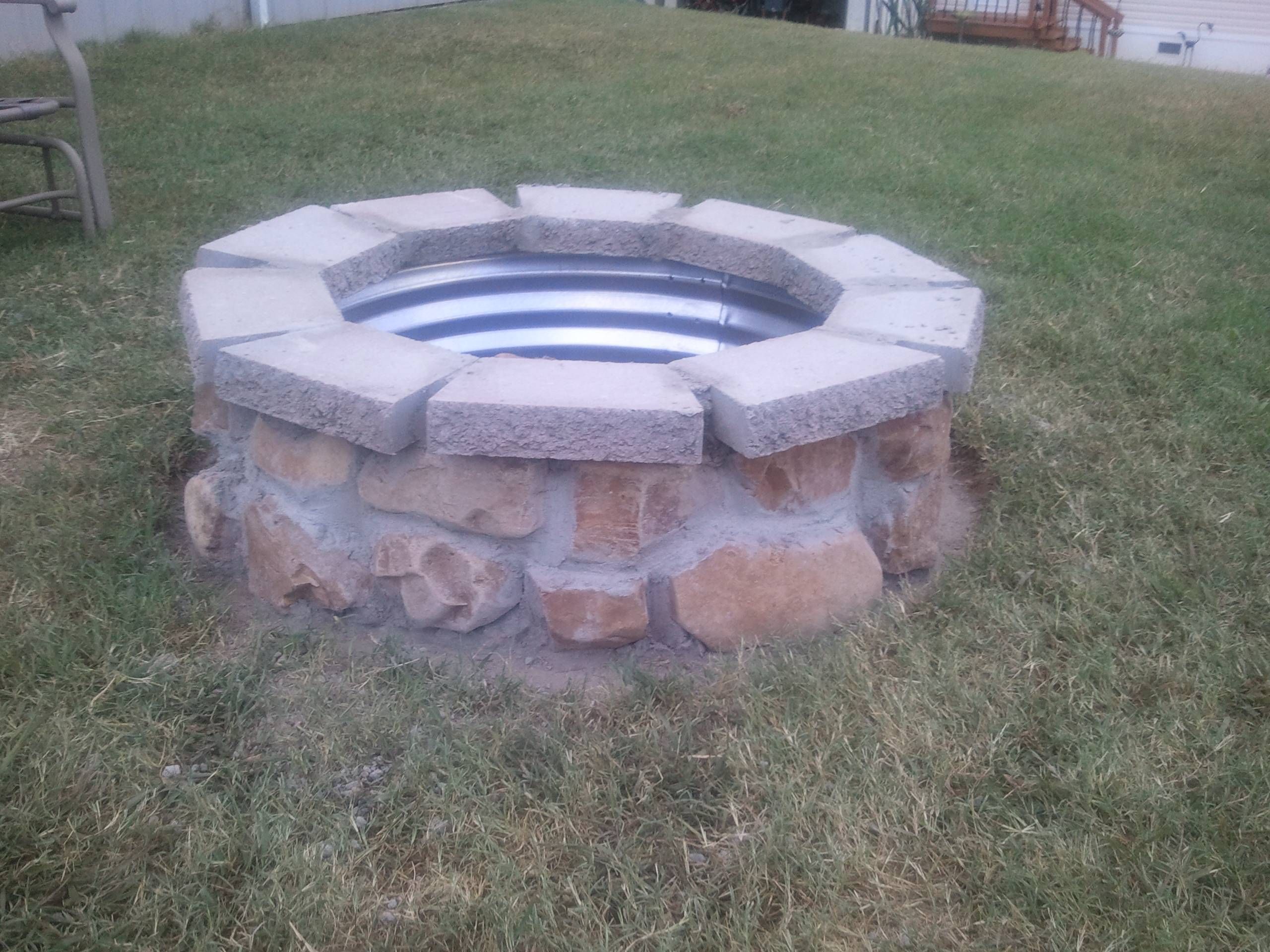 Simple "How To" Fire pit.