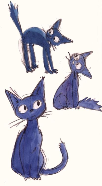 sketches from KiKis delivery service…