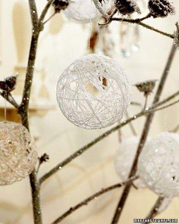 snowball ornaments