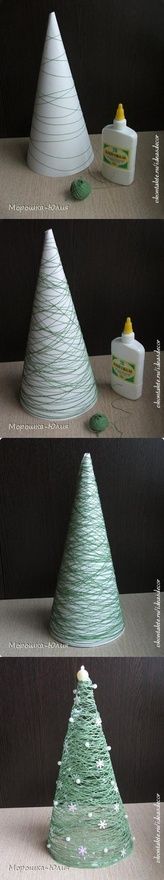 string Christmas trees… can't wait to do this!!