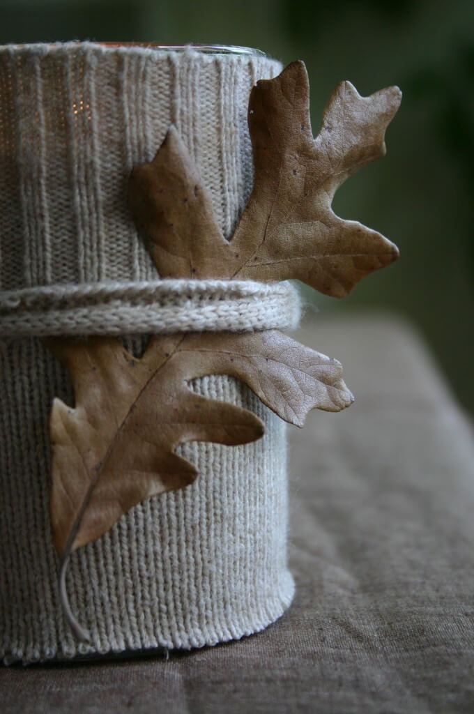 A better sweater -   HOME DECORATIONS WITH FALL LEAVES