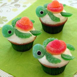 turtle cupcakes… too cute! :)