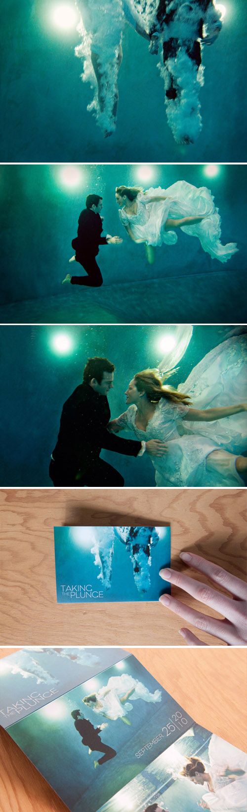 underwater engagement photos