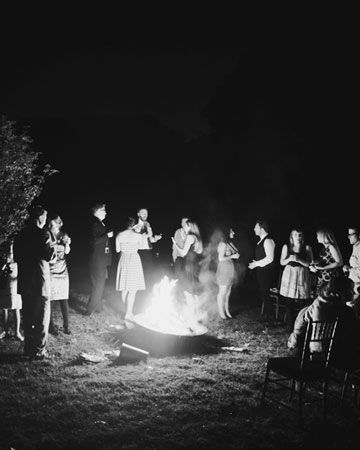 wedding bonfire….with smores of course :)