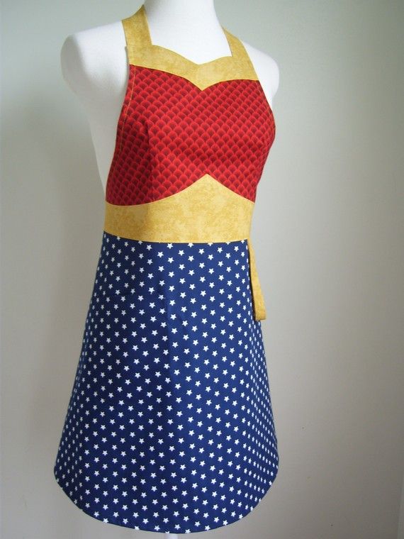 wonder woman apron – yes, you are!