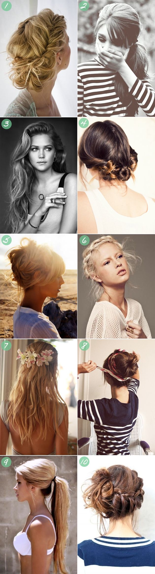 10 summer hairstyles