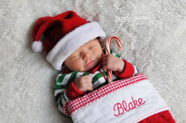 1st Christmas Photo… And the cutest thing I have ever, ever seen.