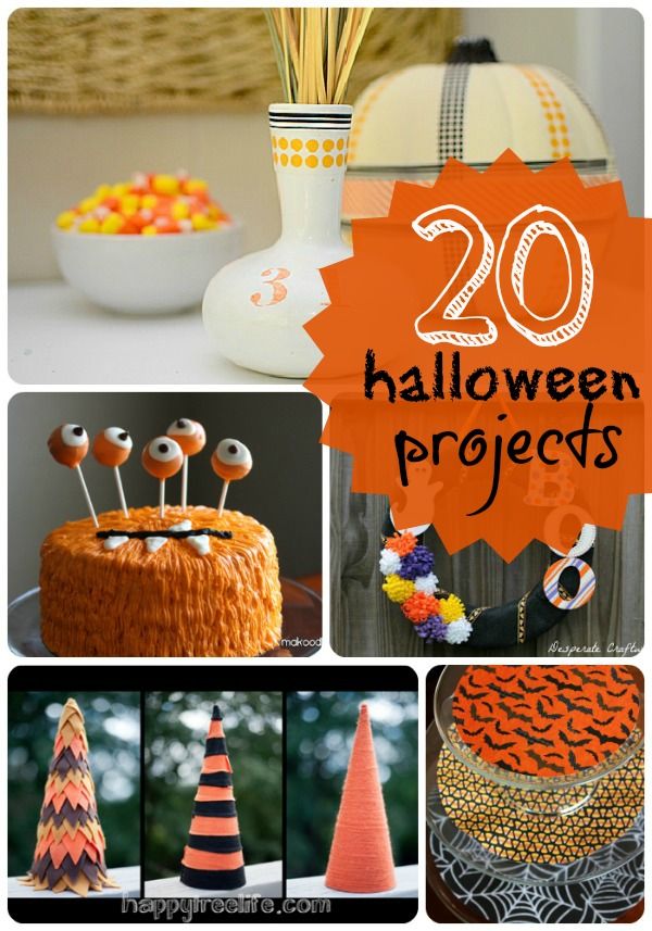 20 Halloween projects.