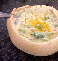 A copycat recipe of Panera Bread's Broccoli Cheese Soup from @Jennifer Shelt
