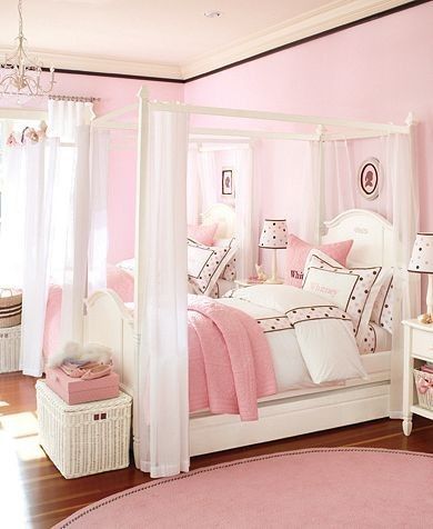 Adorable Girly Rooms Reminds me of my bedroom when I was a little girl!  kromade