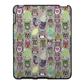 Adorable colorful cute Owl iPad case cover   #owls #cute #ipad #cover #skin #cas