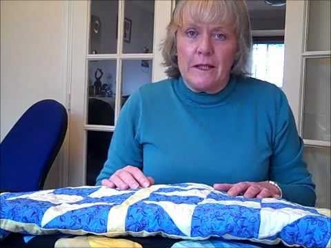Another Pinner writes: This woman is so good at describing how to quilt for peop