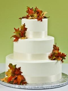 Autumn/Fall Wedding Cakes