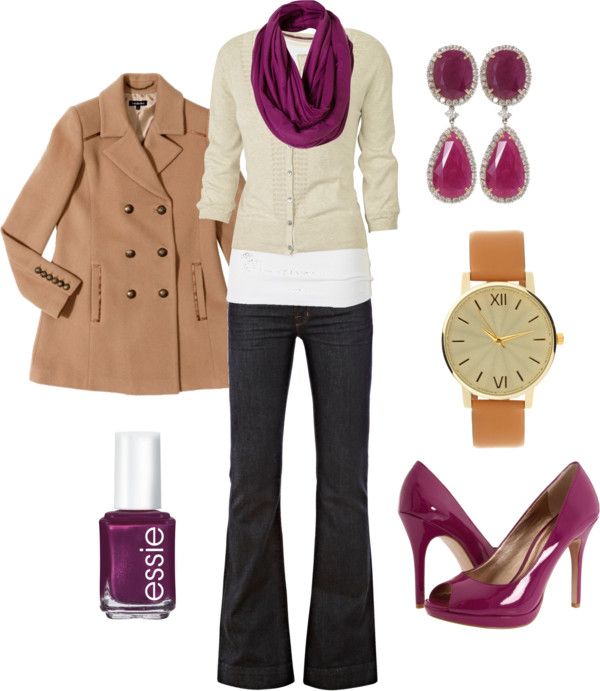 "Autumn Cranberry" by kateanfinson ❤ liked on Polyvore