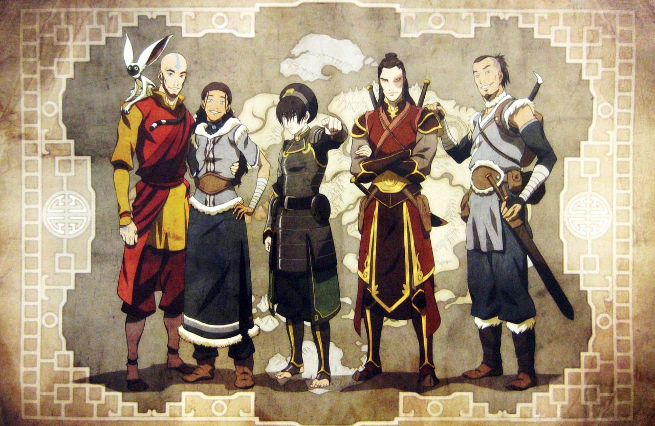 Avatar the Last Airbender Old Friends