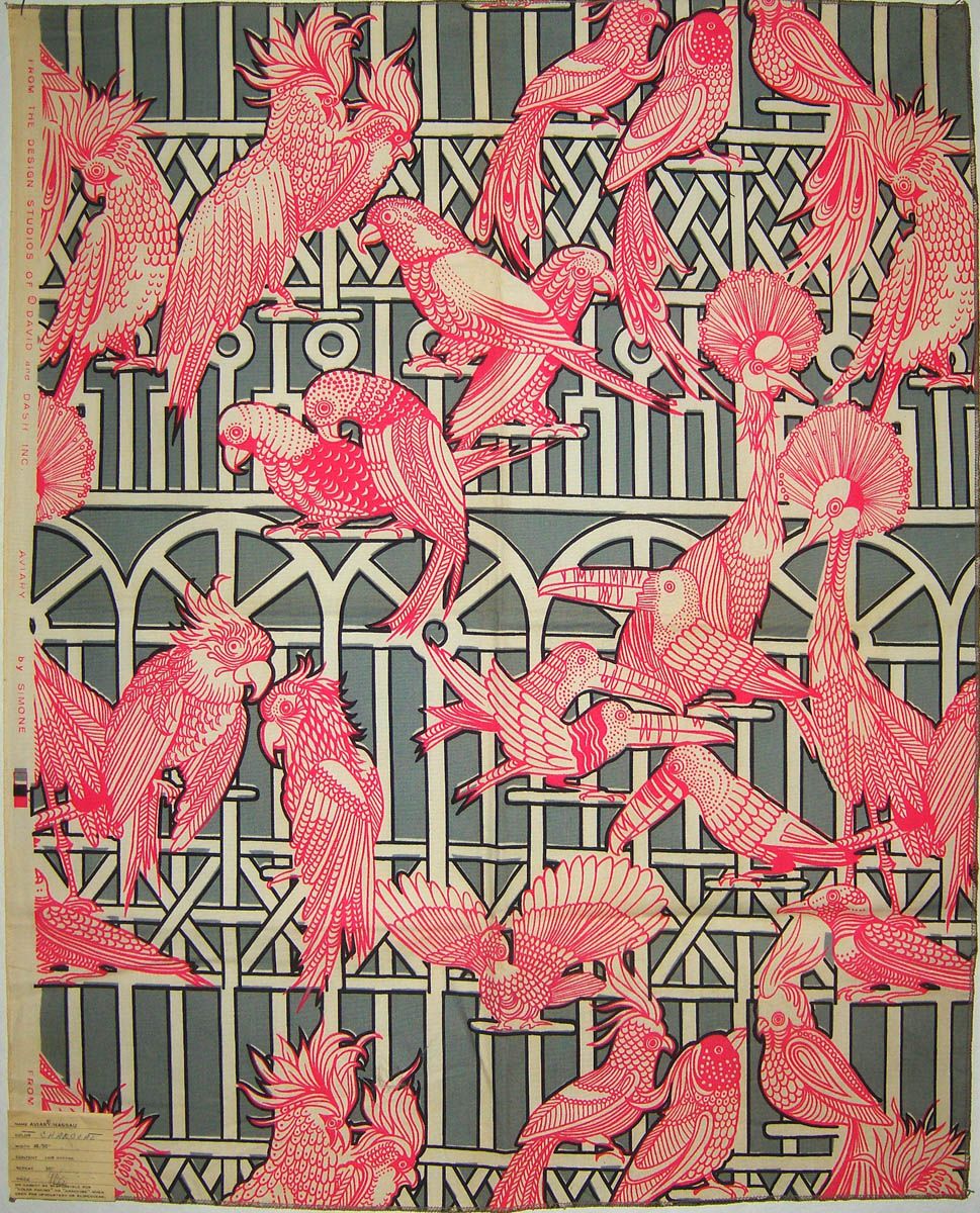 Aviary by simone , 1960s.